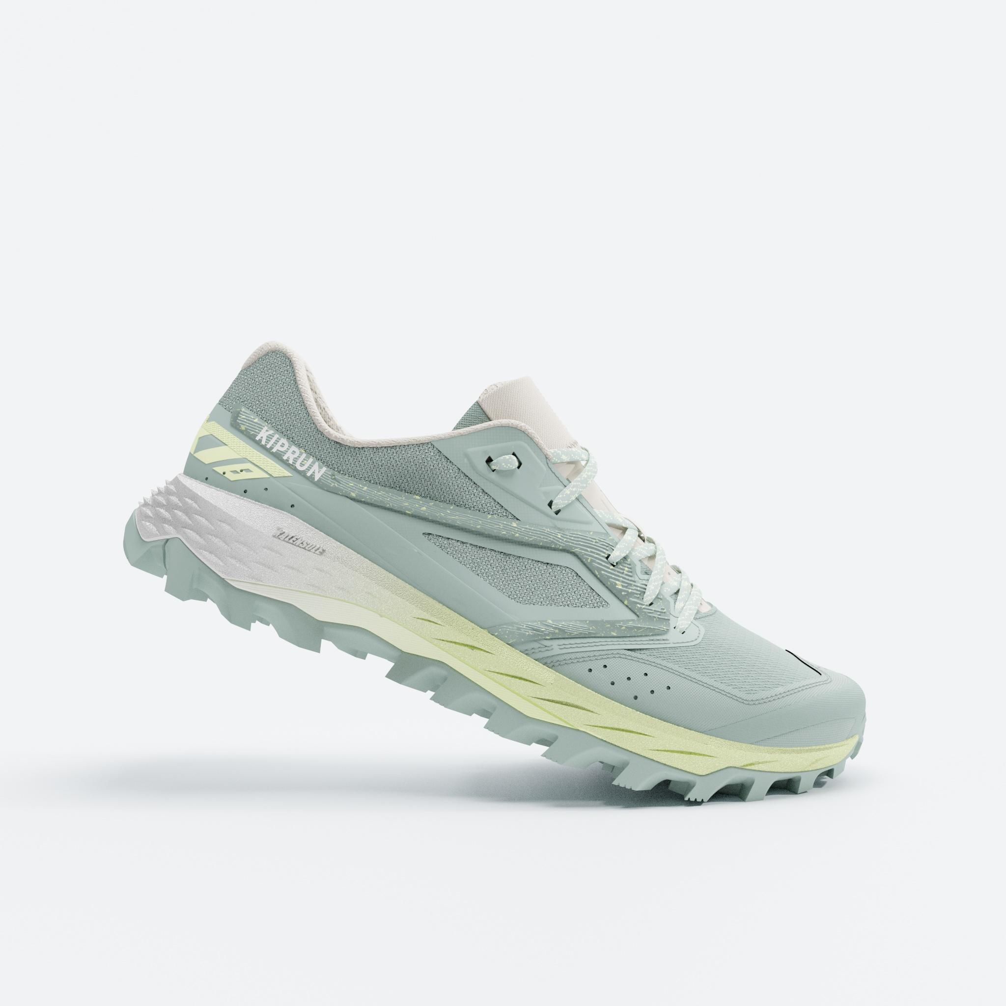 Kiprun Trailrunningschuhe Damen – XT8 grün/gelb | 03608392066245 Kiprun Trailrunningschuhe Damen – XT8 grün/gelb | 03608392066245