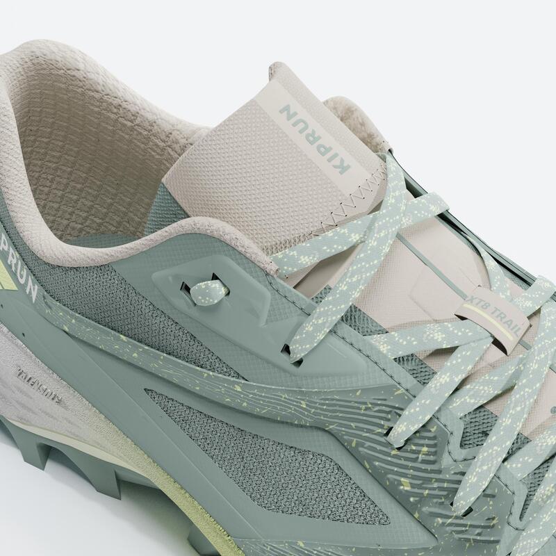 Sapatilhas de Trail Running Mulher XT8 Verde/Amarelo