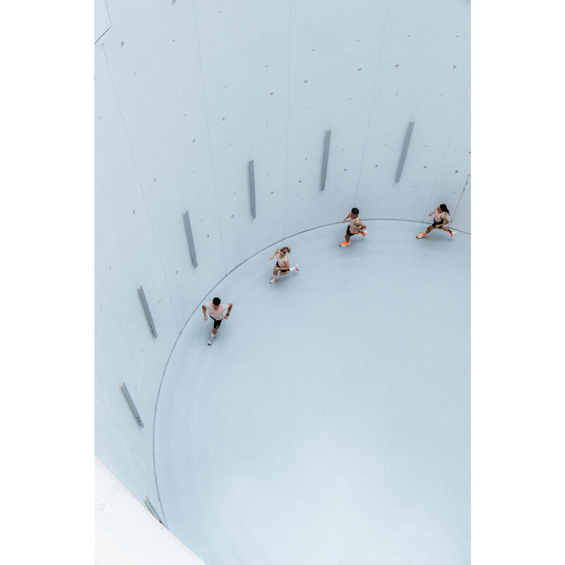 Șapcă alergare Unisex - KIPRUN 5 segmente Replika OBVIOUS Bej