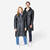 Parka imperméable vélo ville unisexe - noir