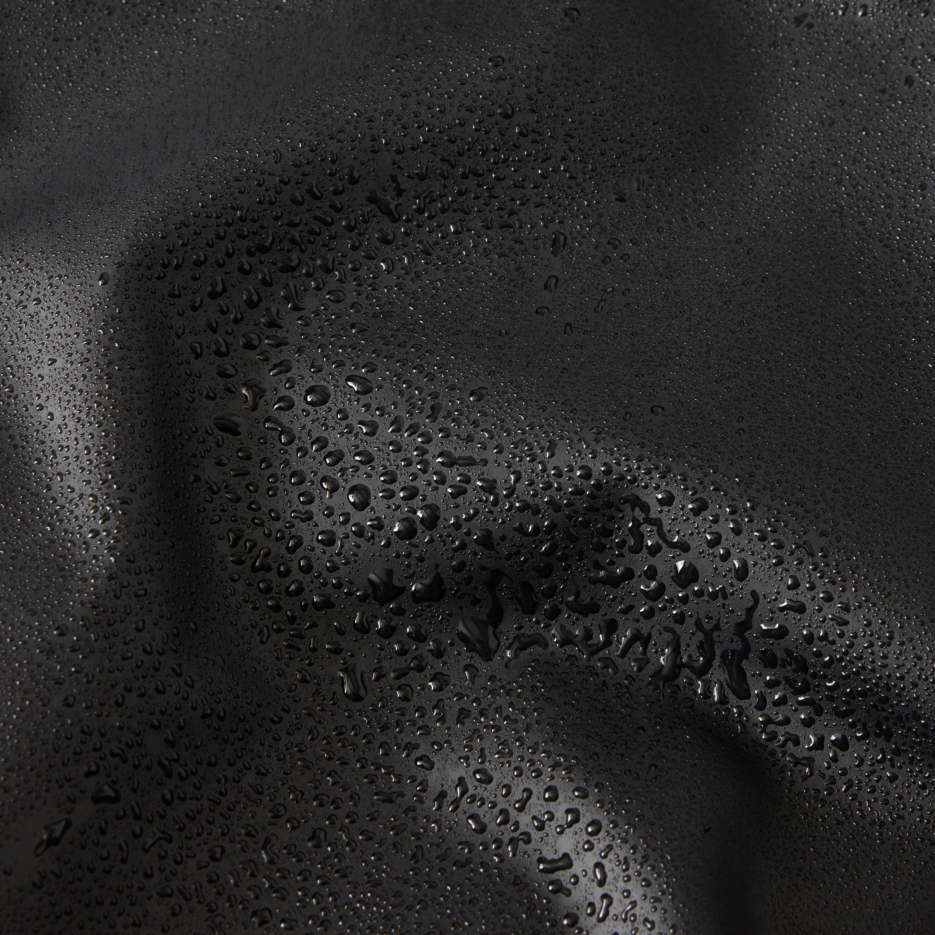 Uniseks regenparka voor stadsfietsen zwart 8/12