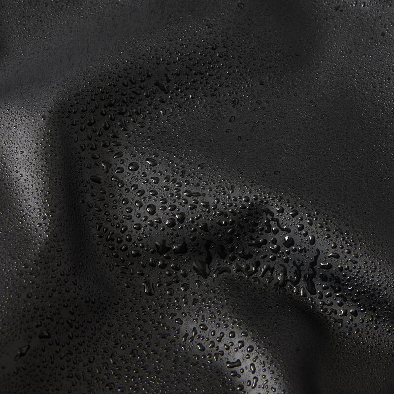 Parka imperméable vélo ville unisexe - noir