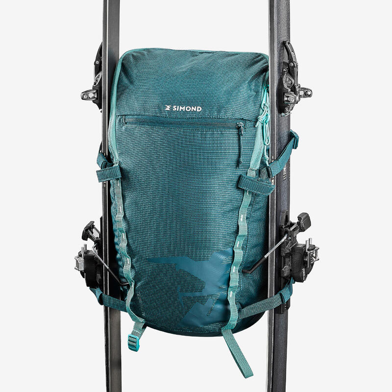 Sac à dos d'alpinisme 22 litres - ALPINISM 22 vert bleu