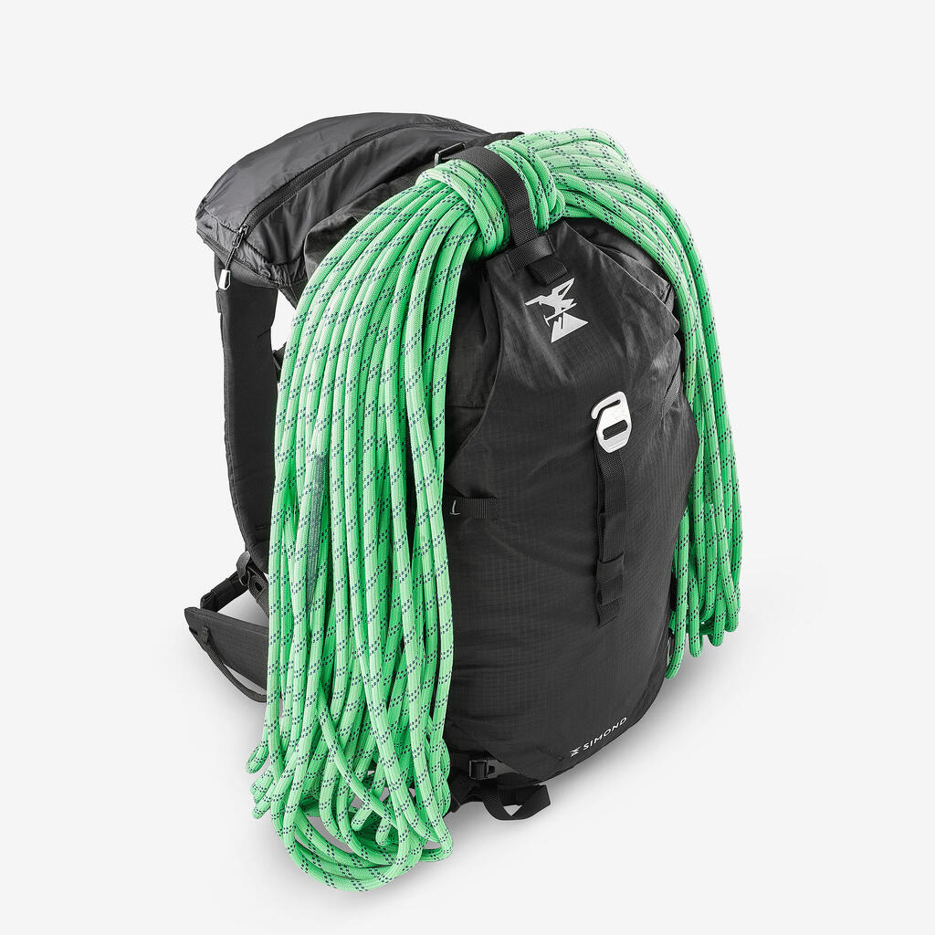 Mitmekülgne moodultüüpi mägironimisseljakott Alpinism 33, punane