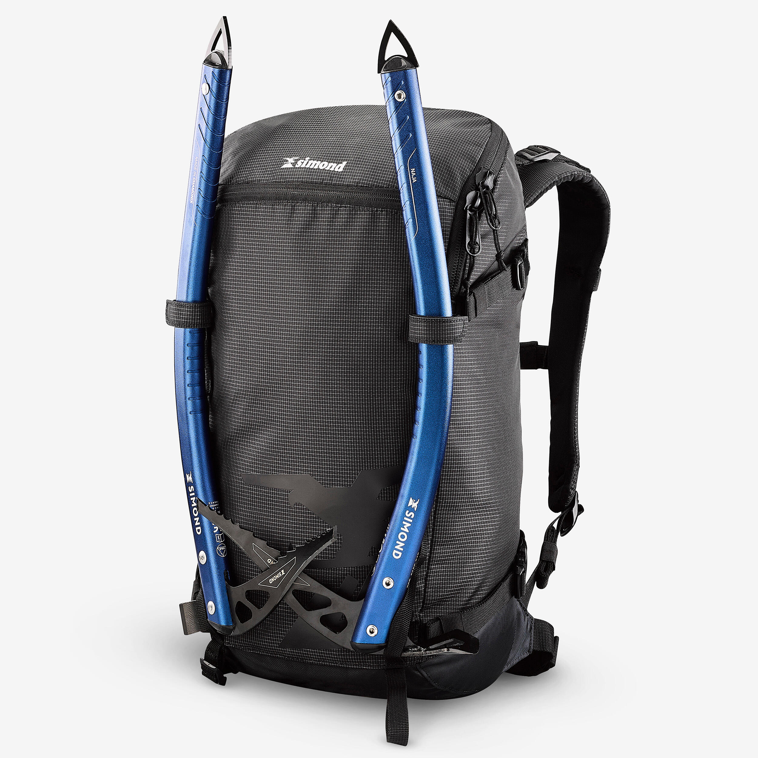 Sac à dos d'alpinisme - 22 L noir - SIMOND