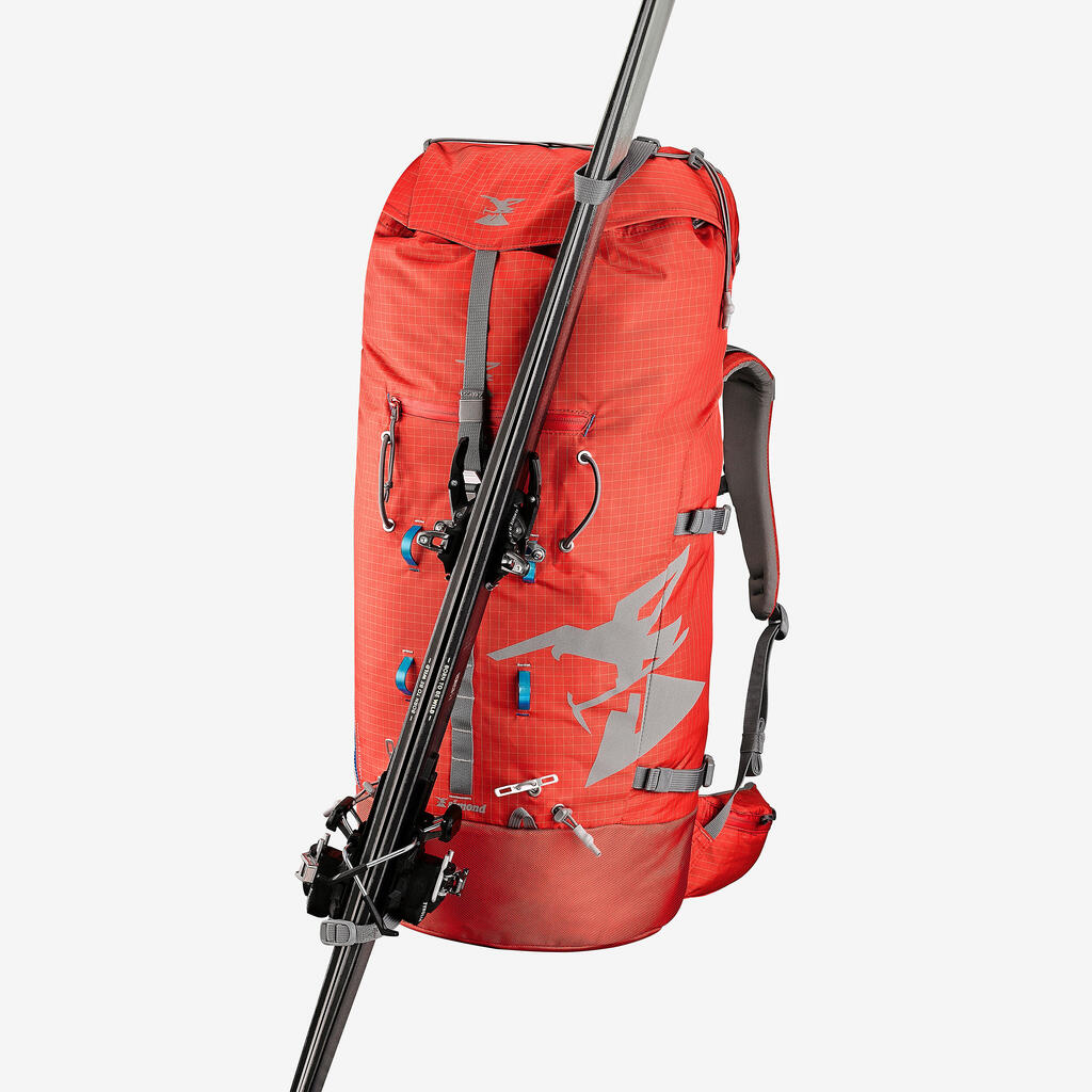 Mountaineering Backpack 70 Litres - Makalu 45/70 Red