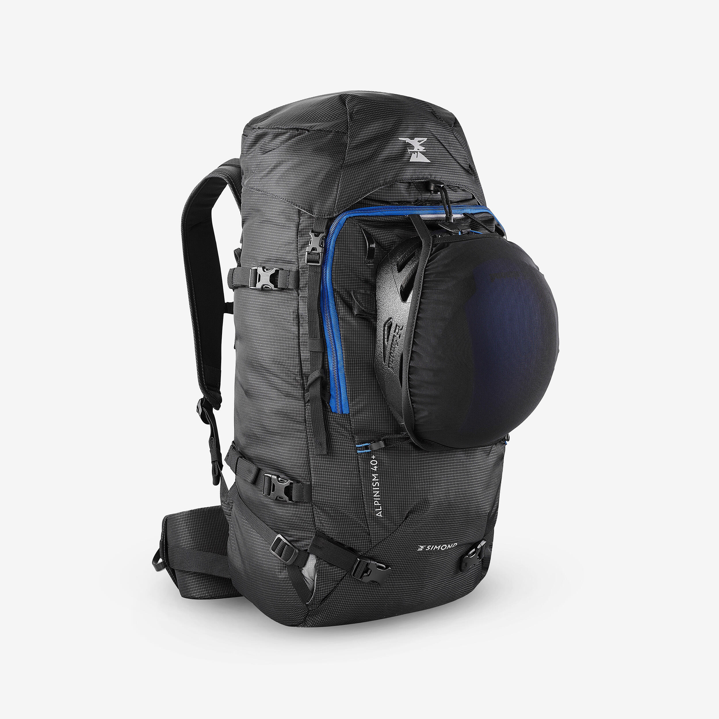 Rucksack Bergsteigen - Alpinism Evo 40 l schwarz  4/11
