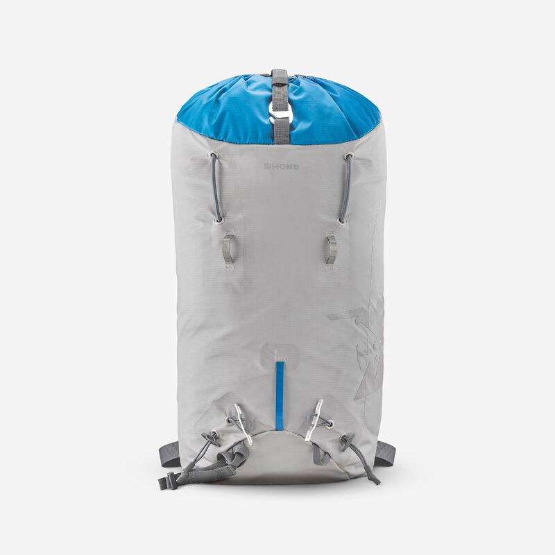 KINSPON Sac à Dos Pliable – Ultra Léger – 40x29x13 Cm – Nylon Résistant à L'Eau – Pour Randonnée, Camping, Voyage – Gris