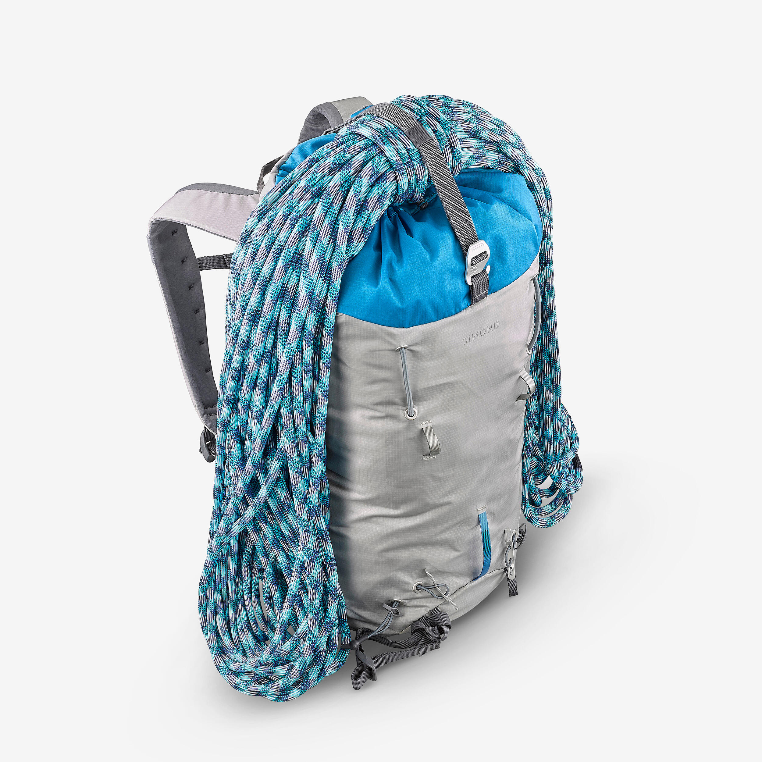 Zaino alpinismo SPRINT 33, 33 litri azzurro 7/8