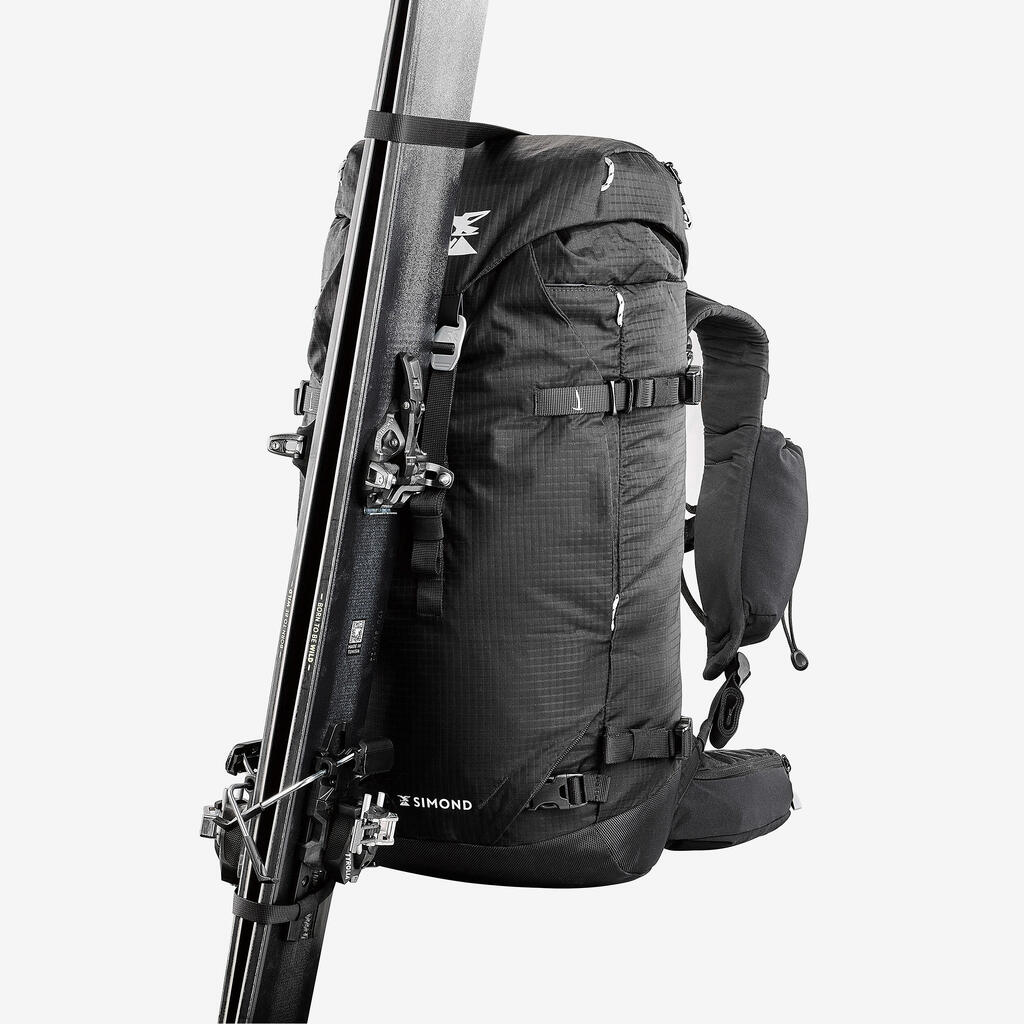 Mitmekülgne moodultüüpi mägironimisseljakott Alpinism 33, punane