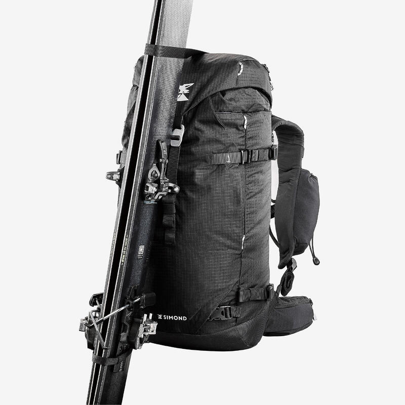 Sac à dos d'alpinisme polyvalent et modulable, Alpinism 33 noir
