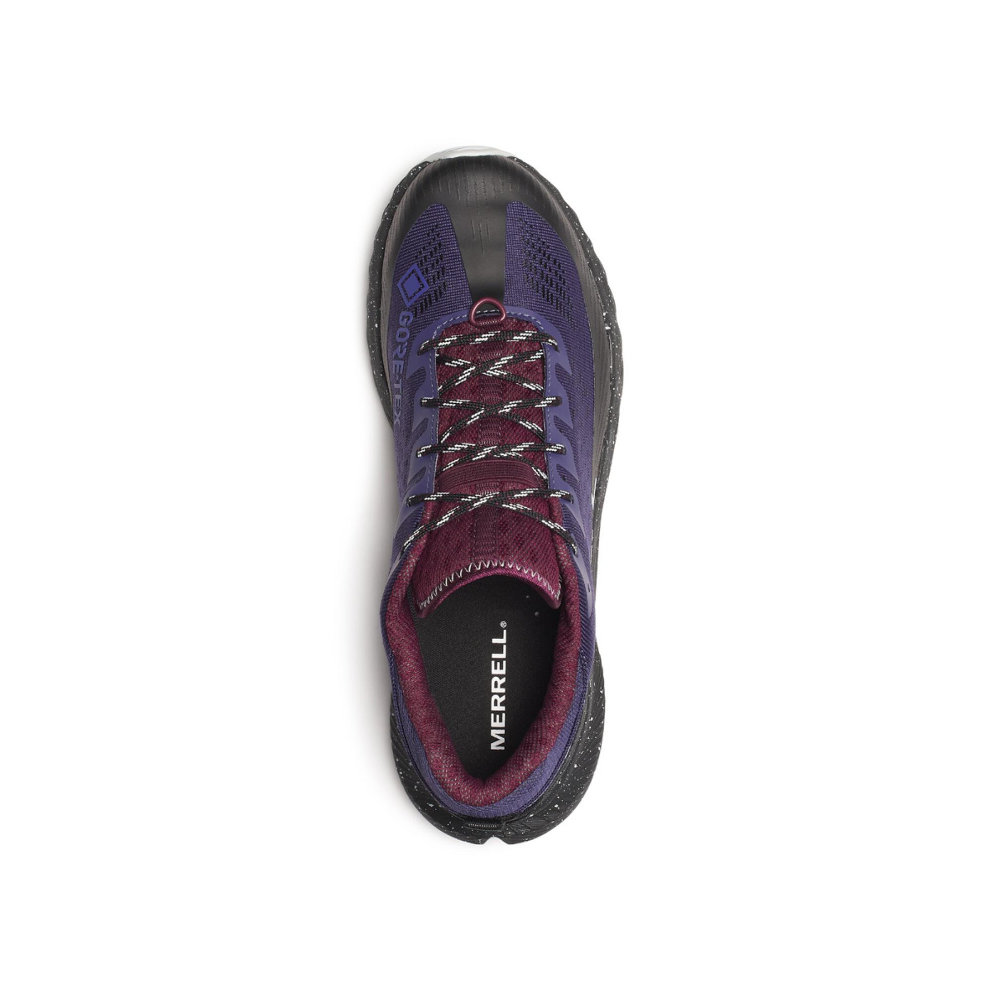 Trailrunning-Schuhe Damen – Merrell Agility Peak 5, violett 4/6