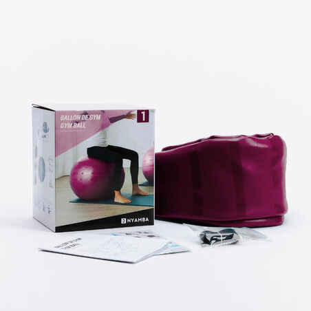 Size 3 / 75 cm Durable Swiss Ball - Pink