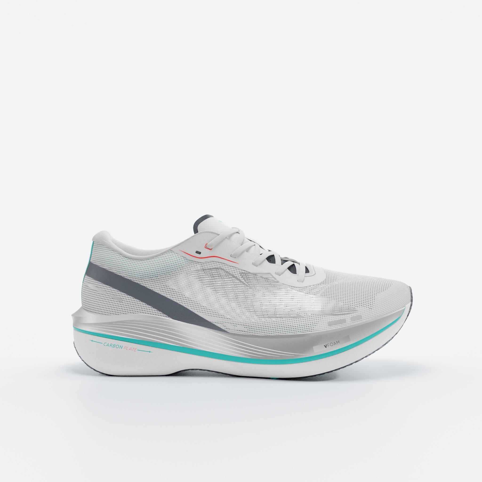 KIPRUN Kiprun KD900X.2 Men's Running Shoes with Carbon Plate - Grey