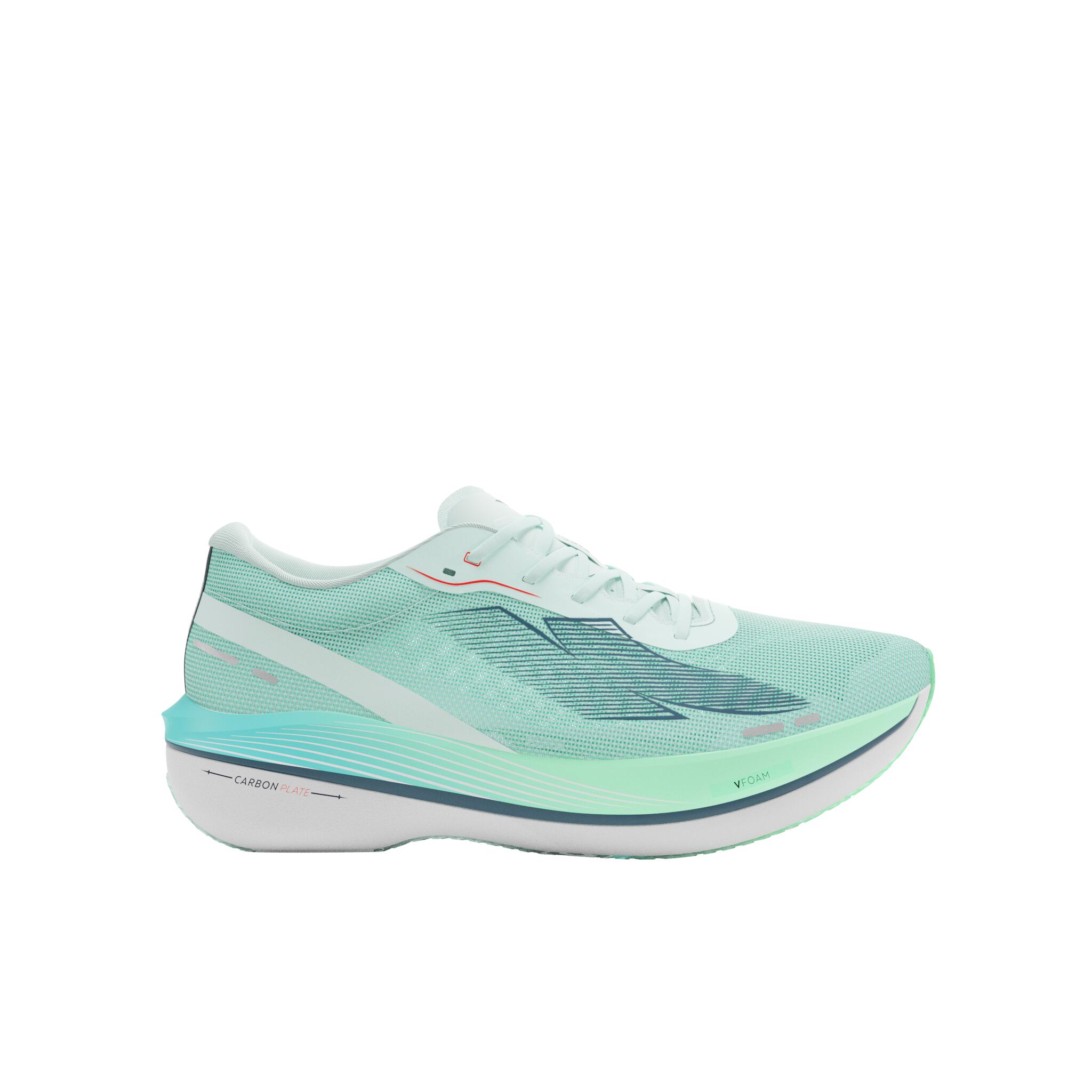 Scarpe running uomo KD 900X.2 con placca in carbonio verdi 9/9
