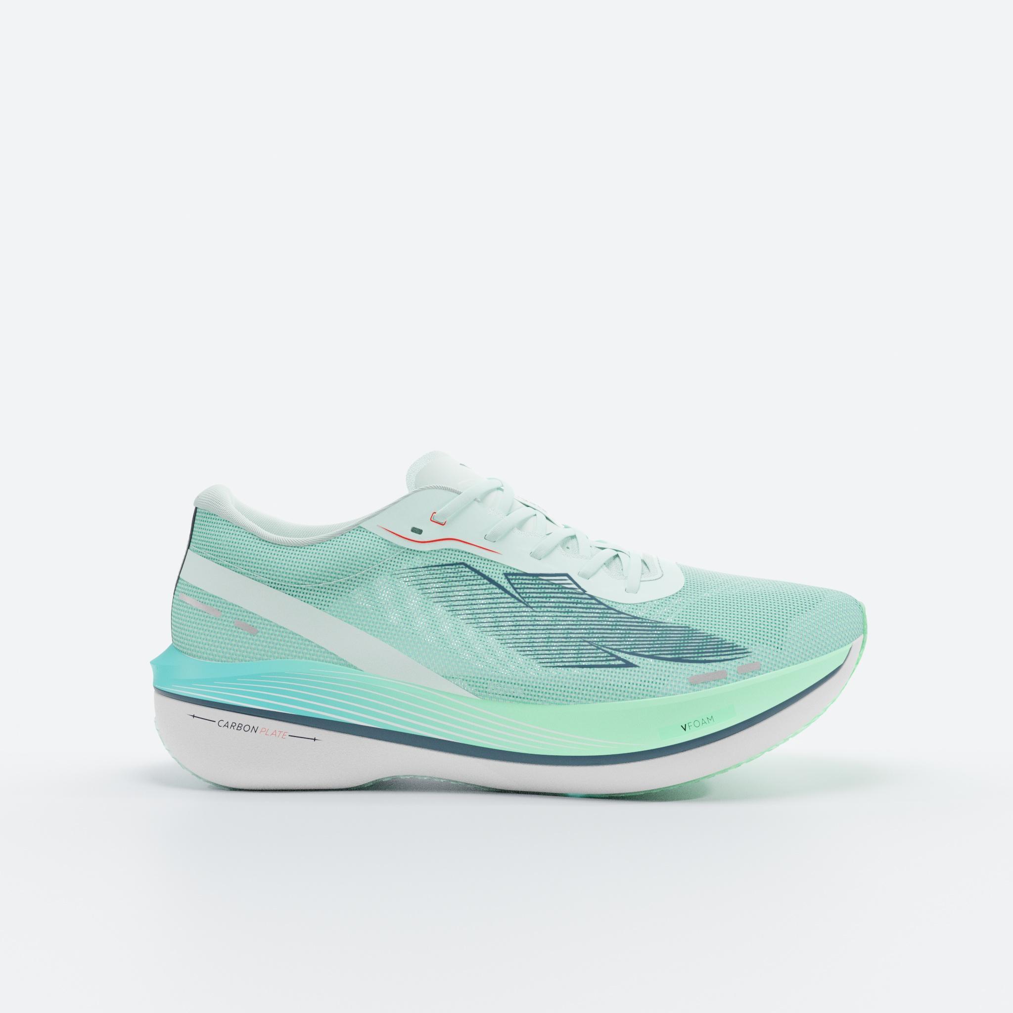 Scarpe running uomo KD 900X.2 con placca in carbonio verdi 2/9