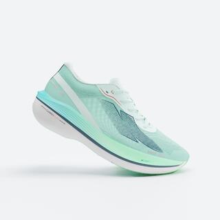 KIPRUN Scarpe running uomo KD 900X.2 con piastra in carbonio verdi