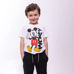 Camiseta Mickey niño de 18 meses a 6 años