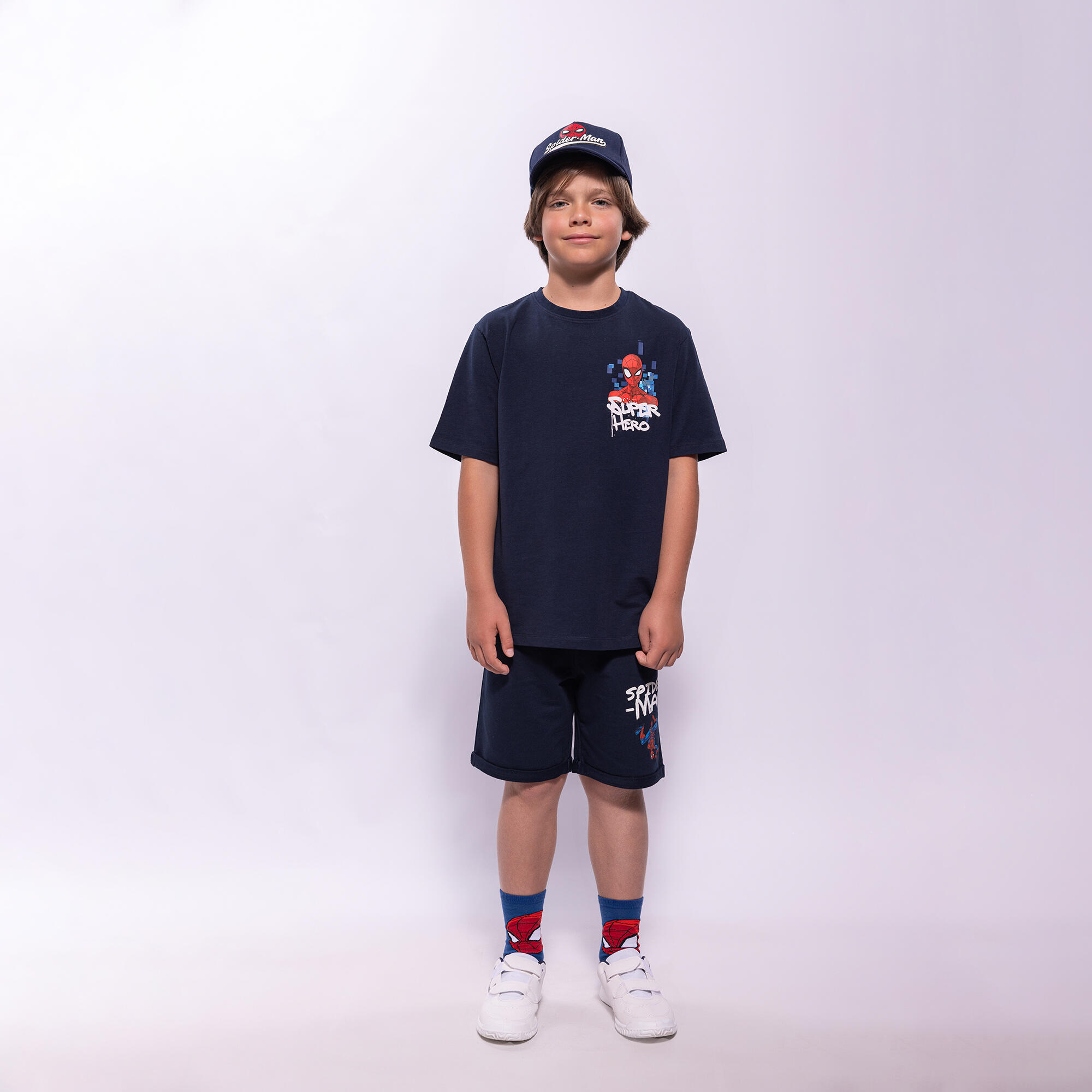 Pantalón corto Spiderman Niño de 5 a 14 años 2/4