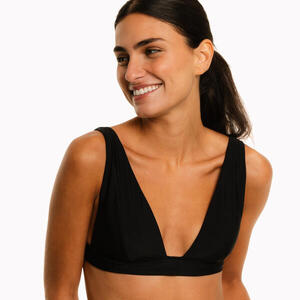 Top Bikini Mujer Halter Negro