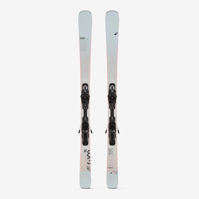 Ski All Mountain avec fixations, Patrol 83, gris