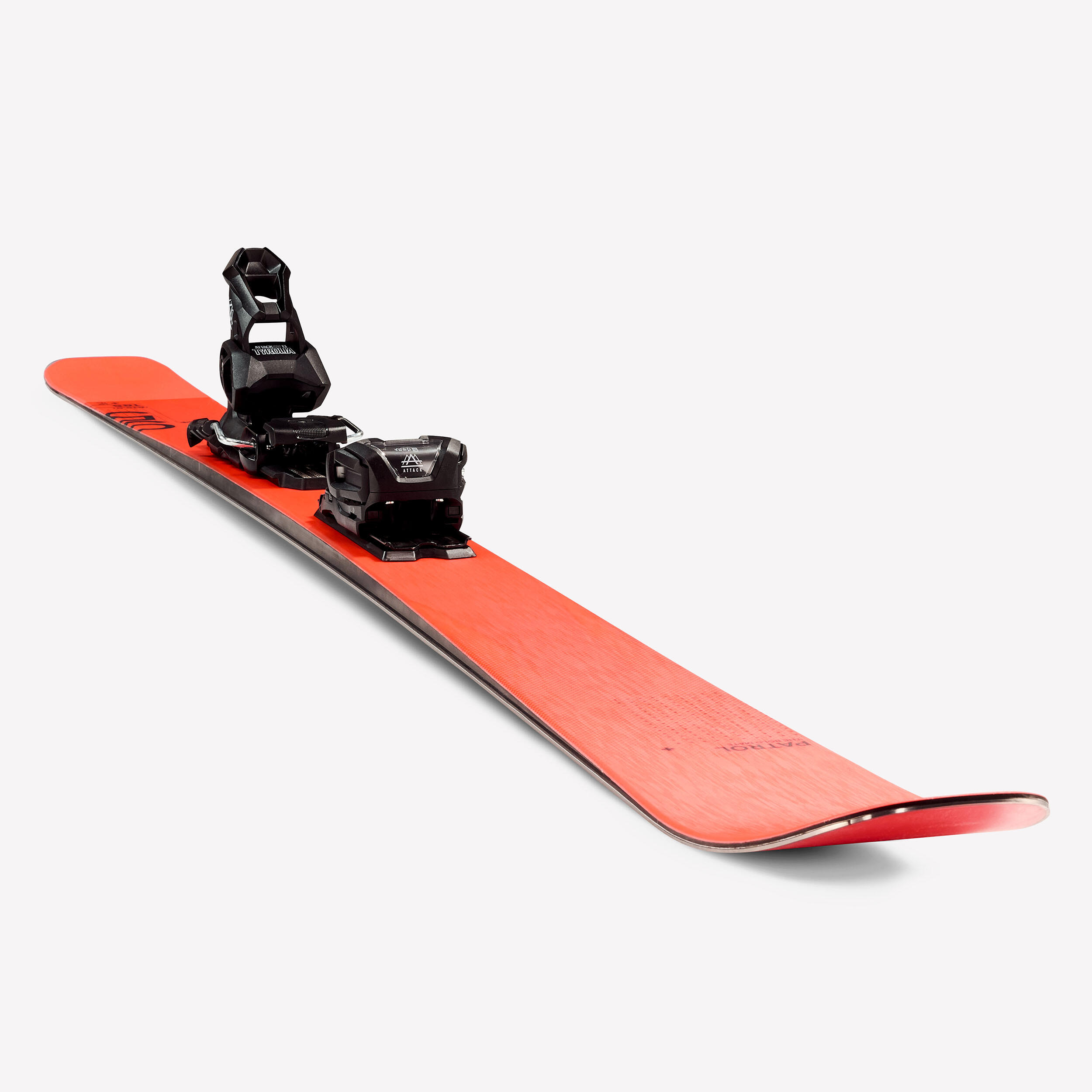 Skis All Mountain dupla estrutura titanal, com fixações, Patrol 95 Ti, laranja 3/14