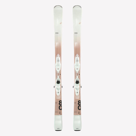 Sci all mountain donna PATROL 80 beige + attacchi