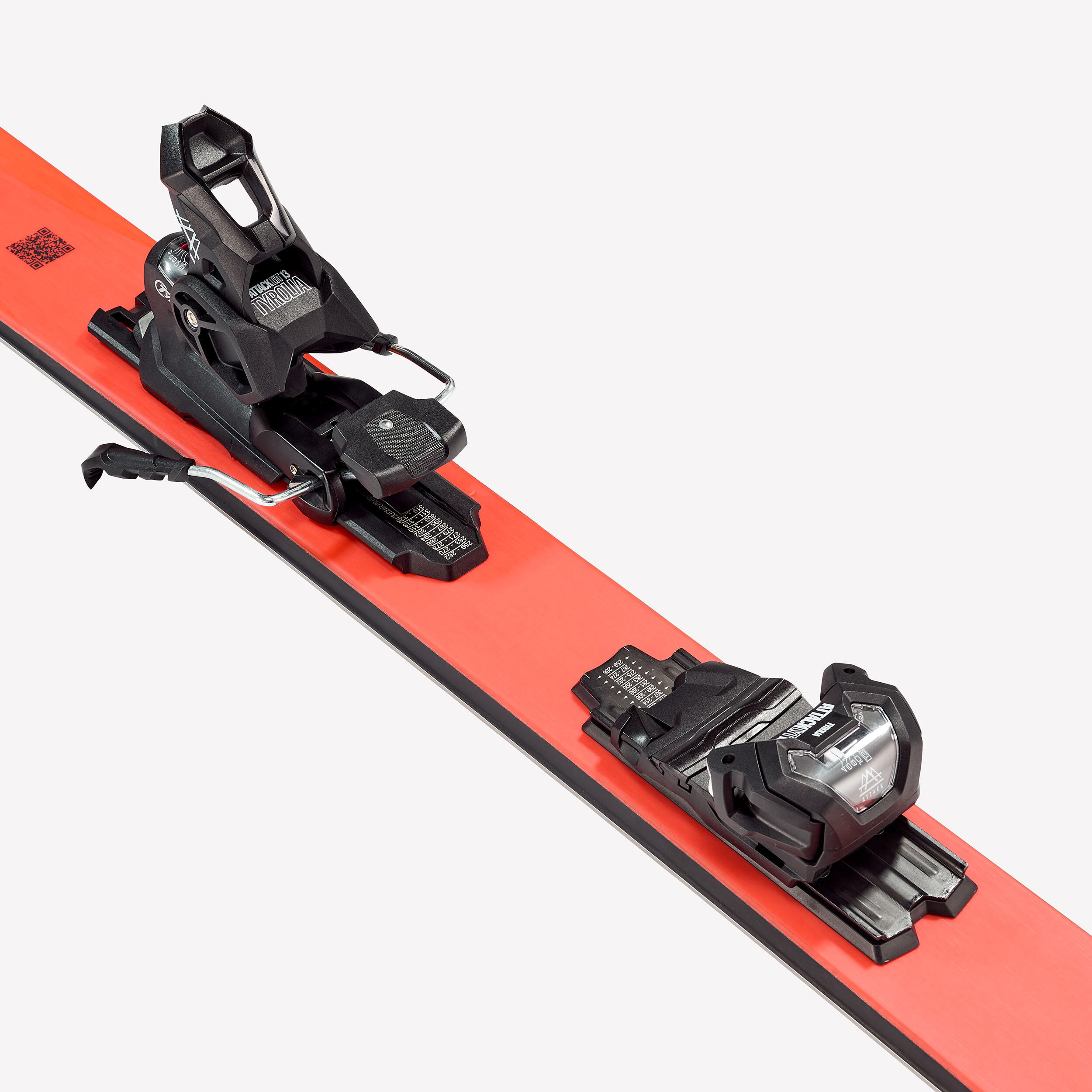 Skis All Mountain dupla estrutura titanal, com fixações, Patrol 95 Ti, laranja 7/14
