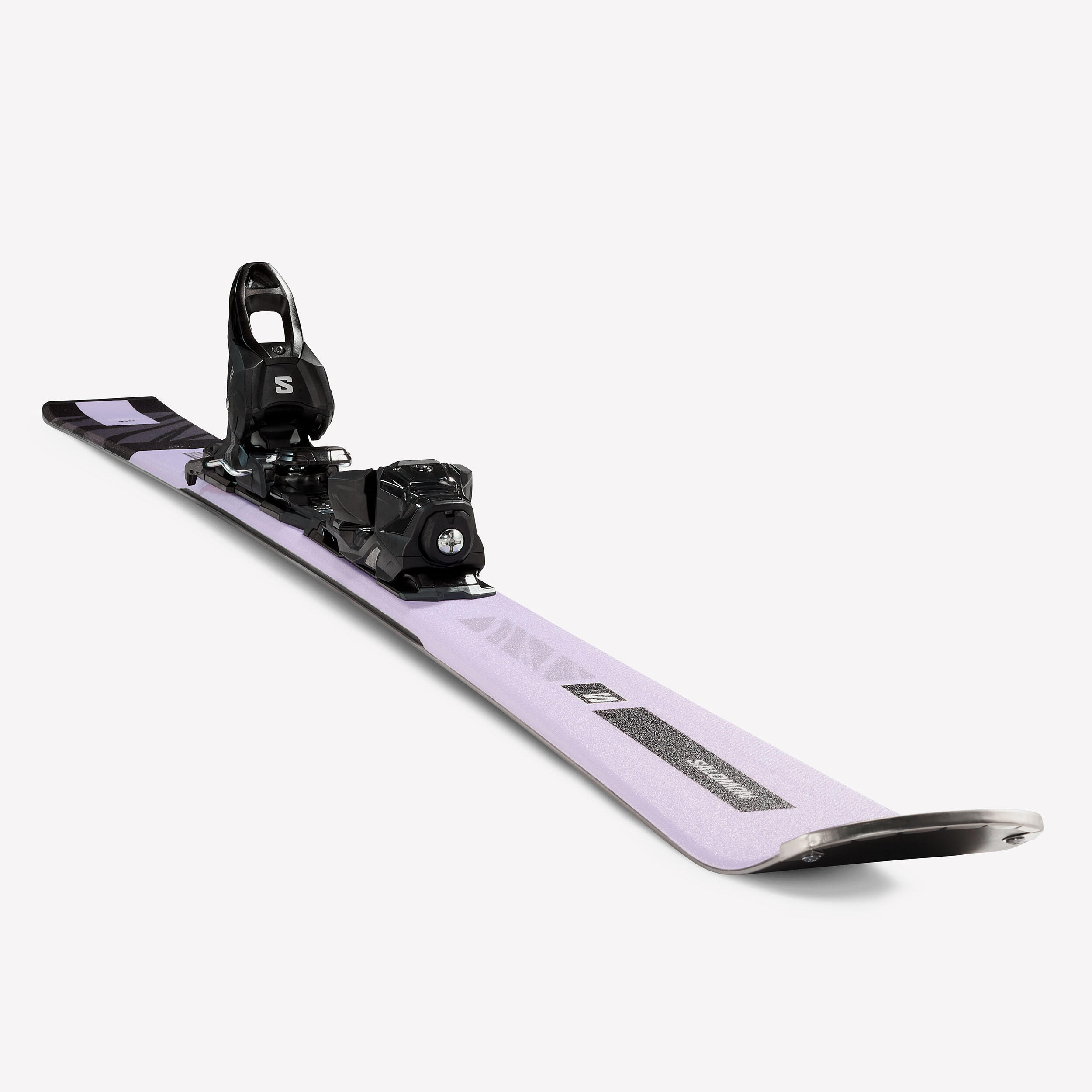 salomon carving ski damen QST Lumen 98 Skis while cork inserts and CFX layup provide stability Ski Damen mit Bindung -