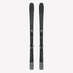 Esquí Allmountain con fijaciones, Patrol 90, negro