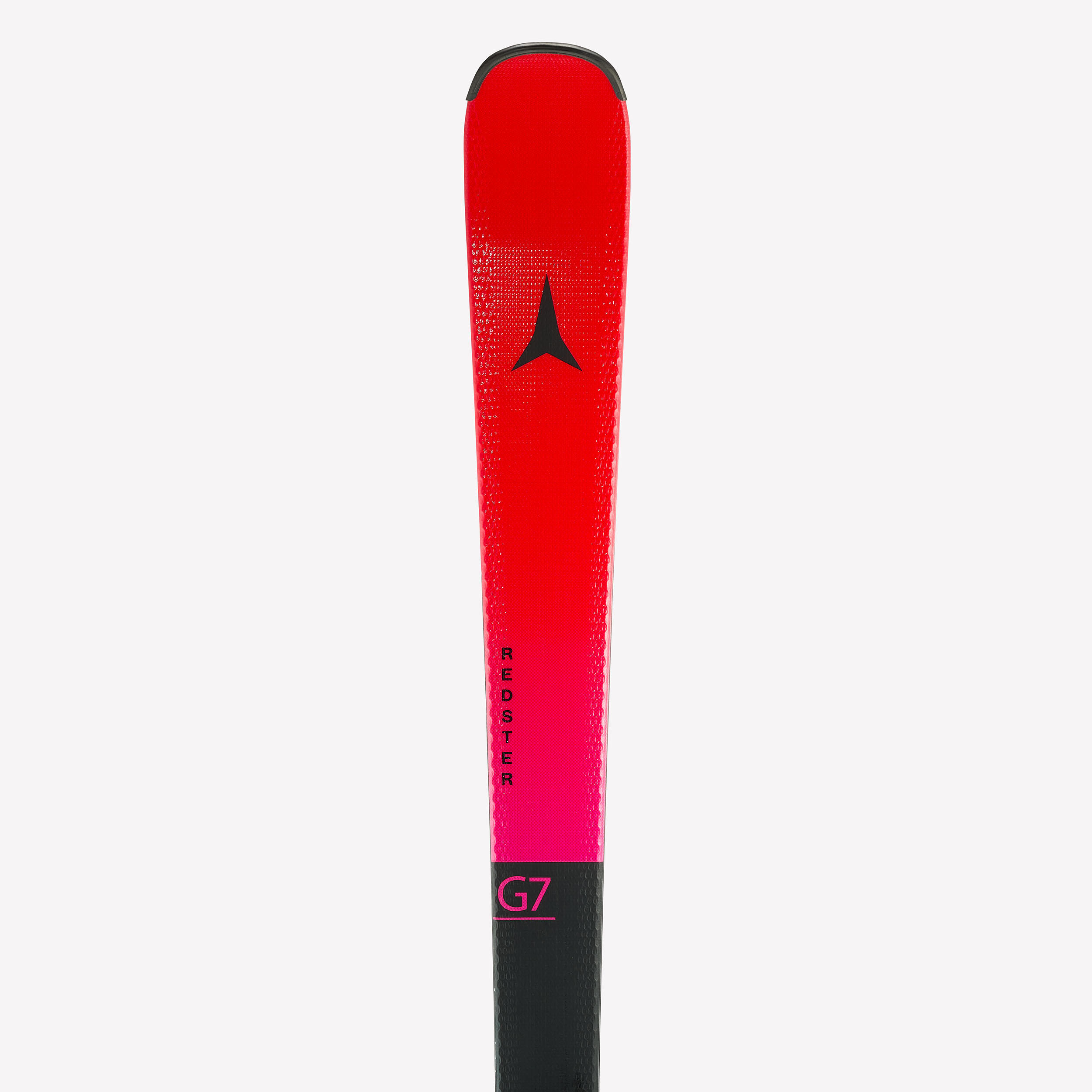 Alpiner Leistungsski mit Bindungen, Atomic G7 Schwarz Rot 7/9