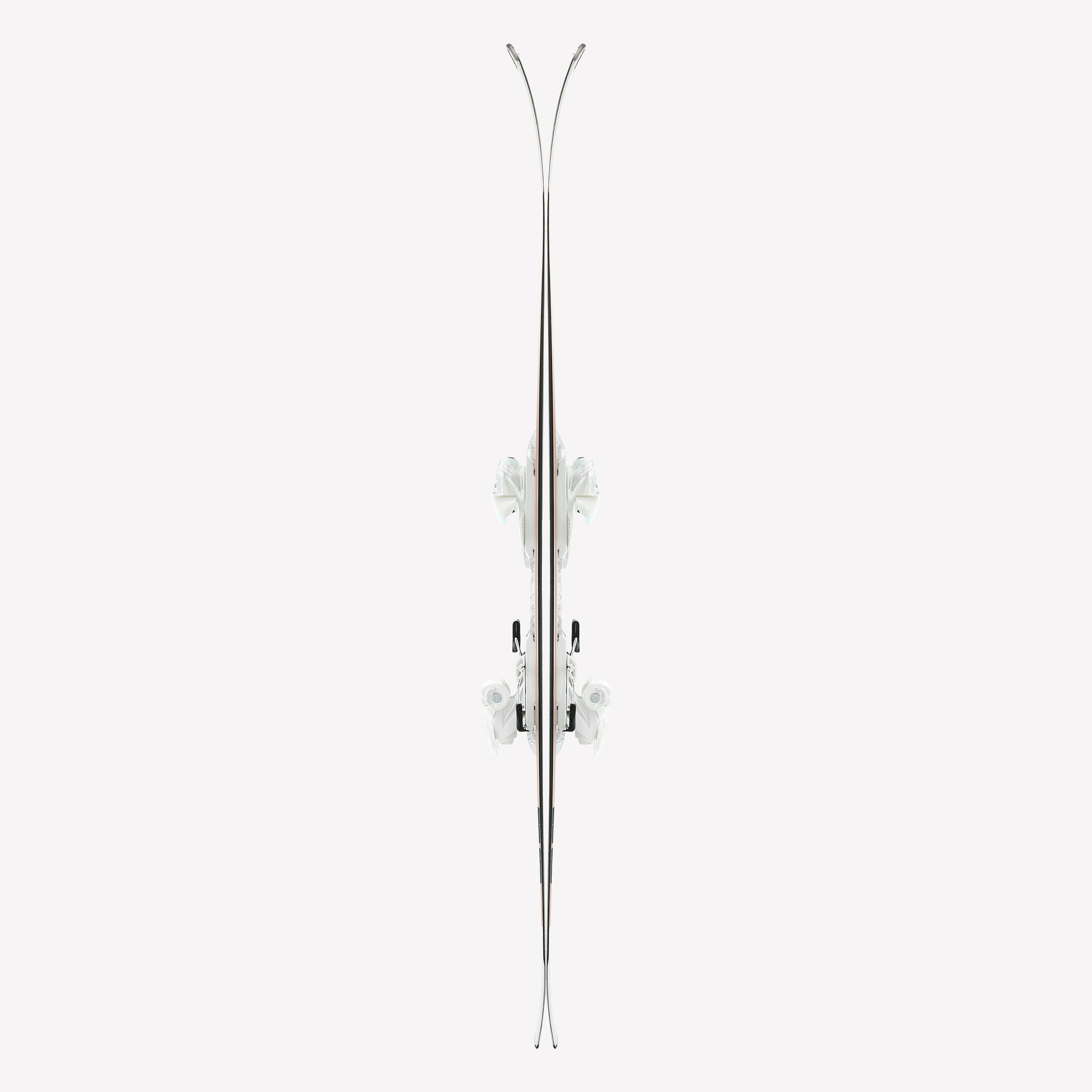 Skis tout-terrain avec fixations femme, Patrol 80 beige et bois 6/10