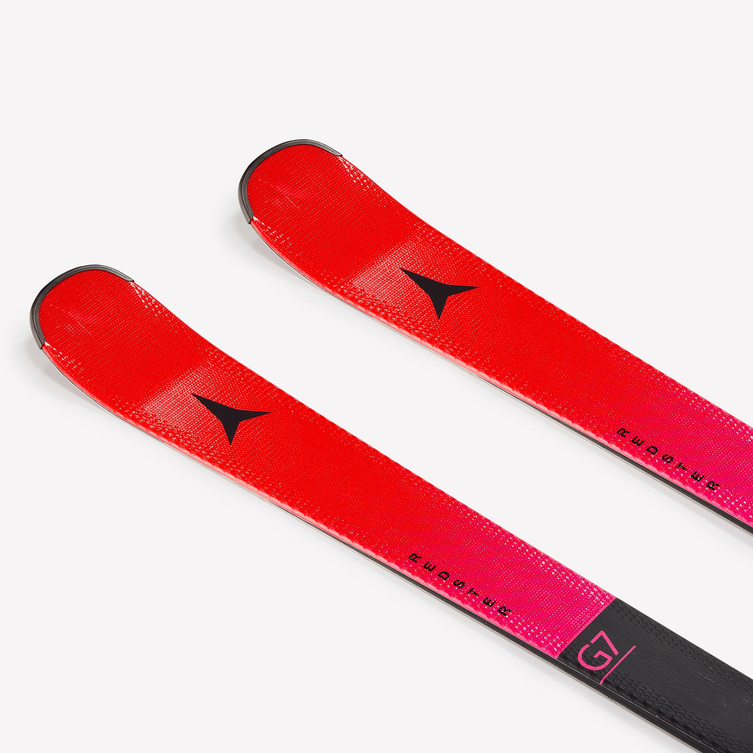 Alpiner Leistungsski mit Bindungen, Atomic G7 Schwarz Rot 2/9