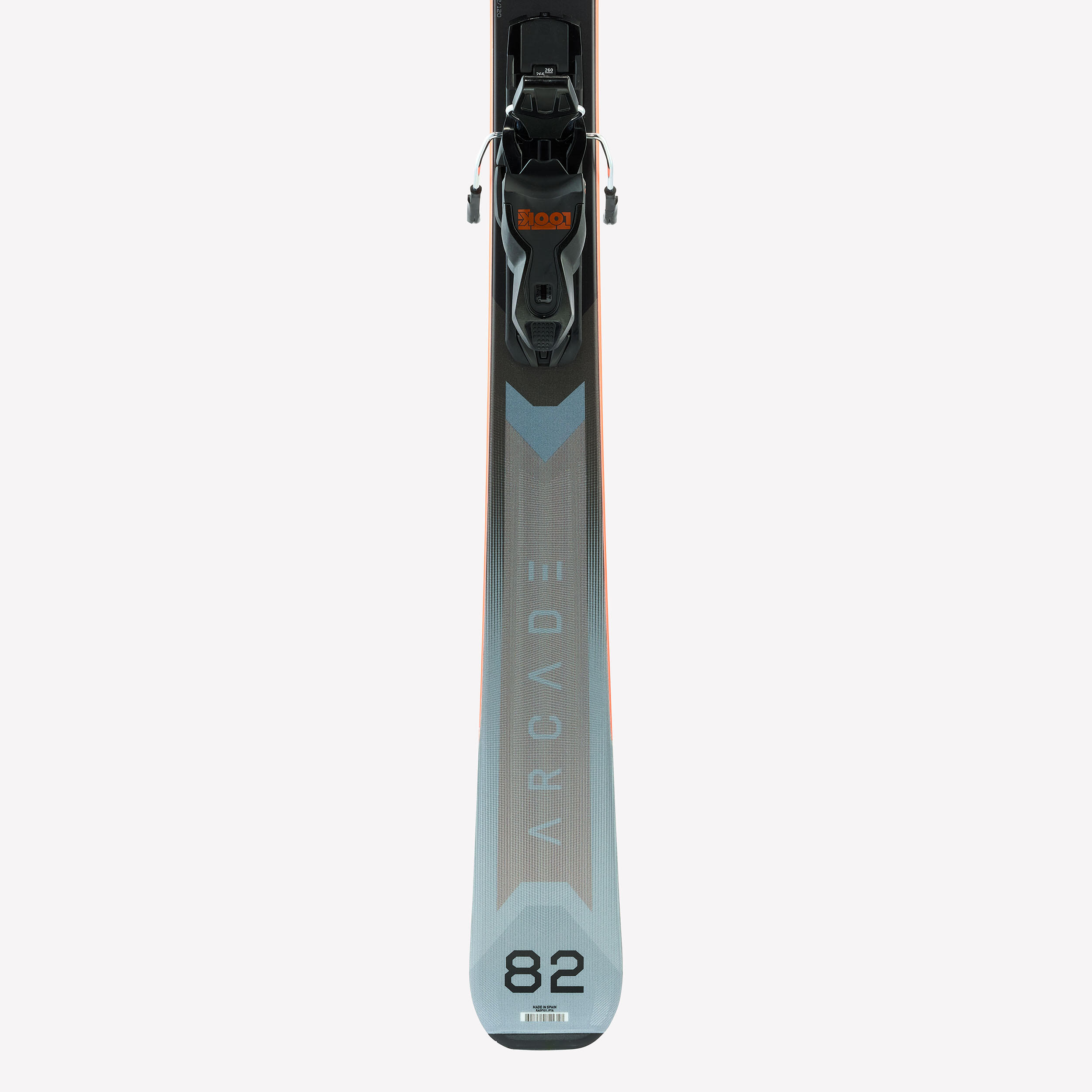 Men's all-mountain skis with bindings Rossignol Arcade 82 - Grey 8/9