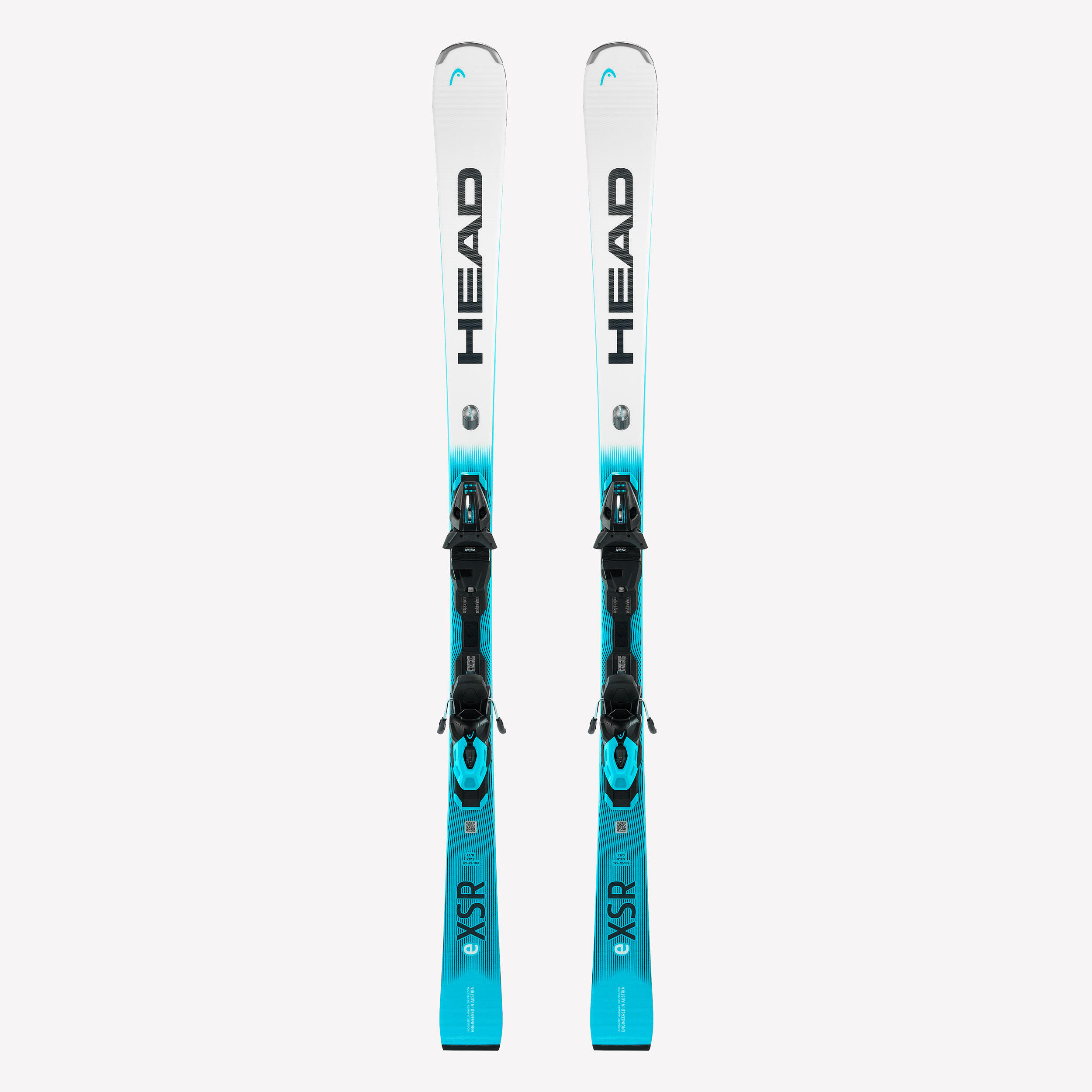 HEAD WC Rebels e.XSR pánske zjazdové lyže s viazaním modro-biele 163 cm