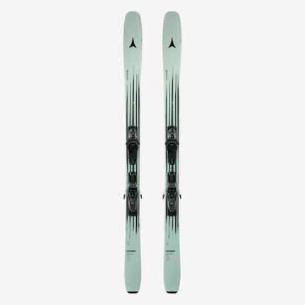 Ski All Mountain avec fixations, Homme, Atomic Maverick 86C, vert clair