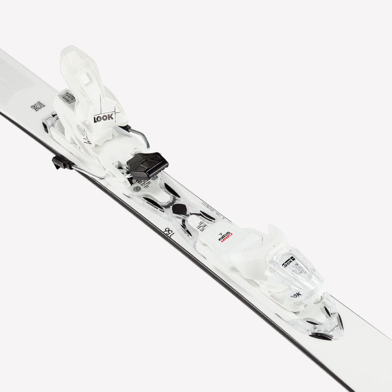 Ski Rossignol Nova 2 Ltd Femme + Fixations – Blanc, Piste Loisir, Tailles 141-150cm