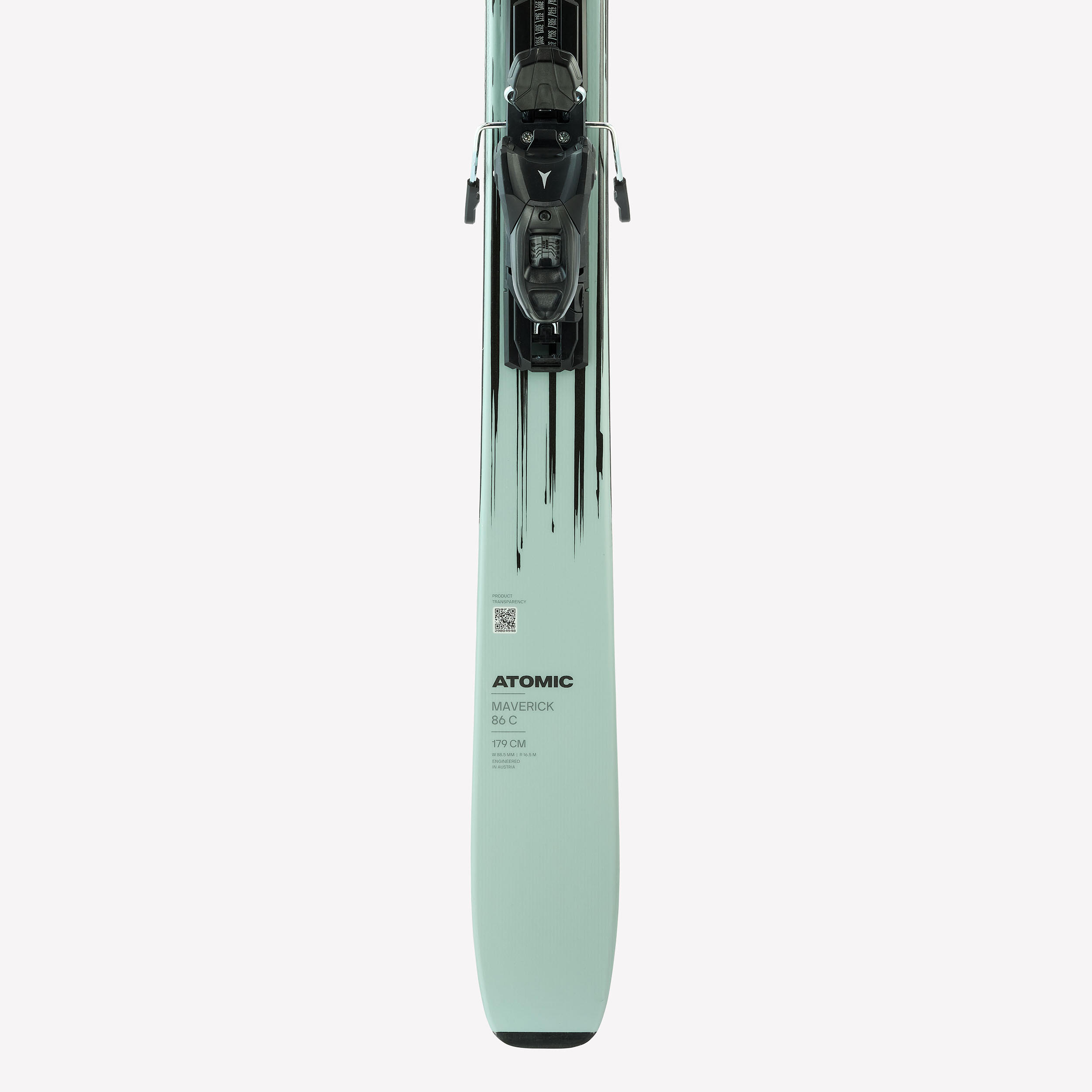ATOMIC ATOMIC Maverick 86C pánske zjazdové lyže svetlozelené 179 cm · záber 9