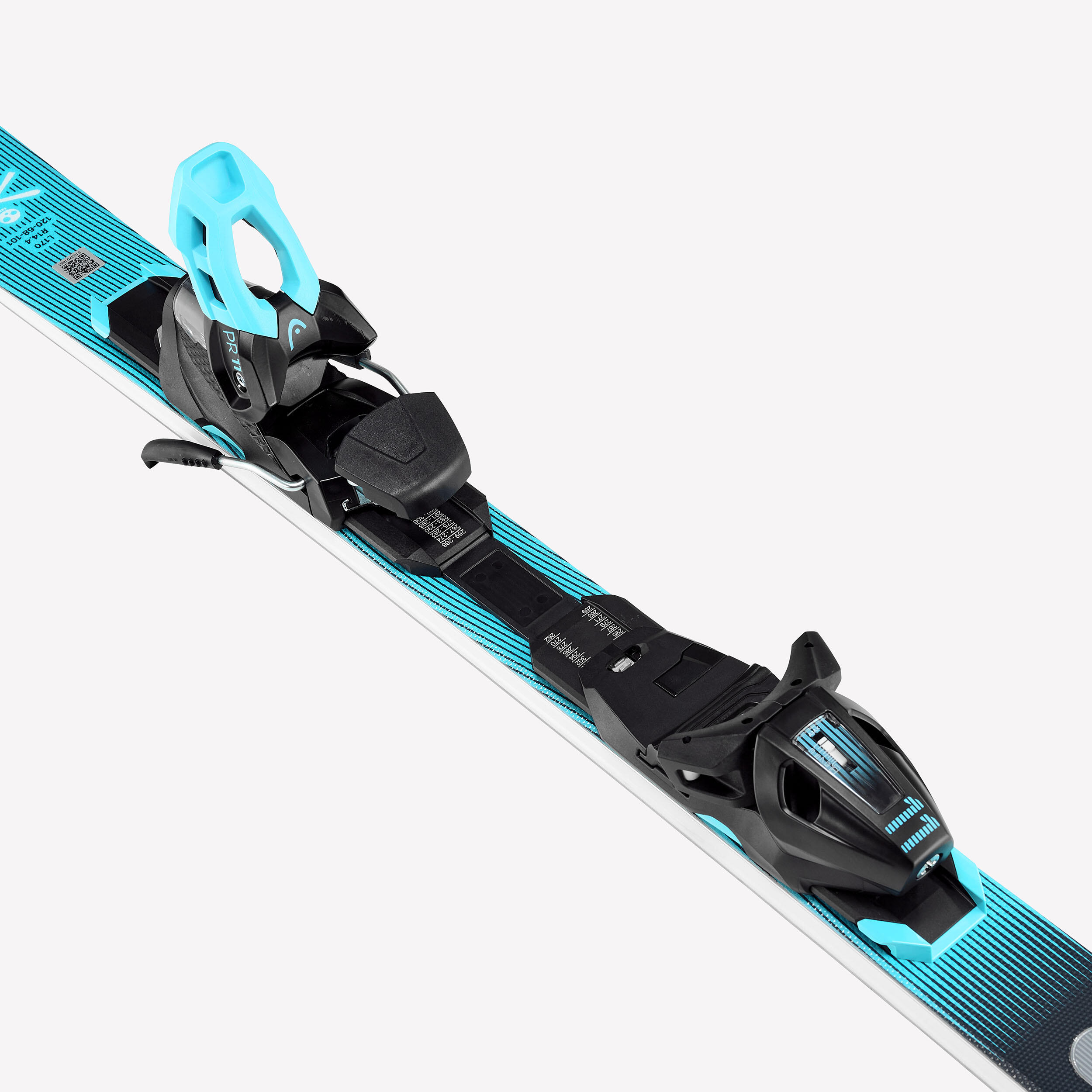 Leistungsstarke Alpinski mit Bindung, Herren Head World Cup Rebels e.GSR, Schw 9/9