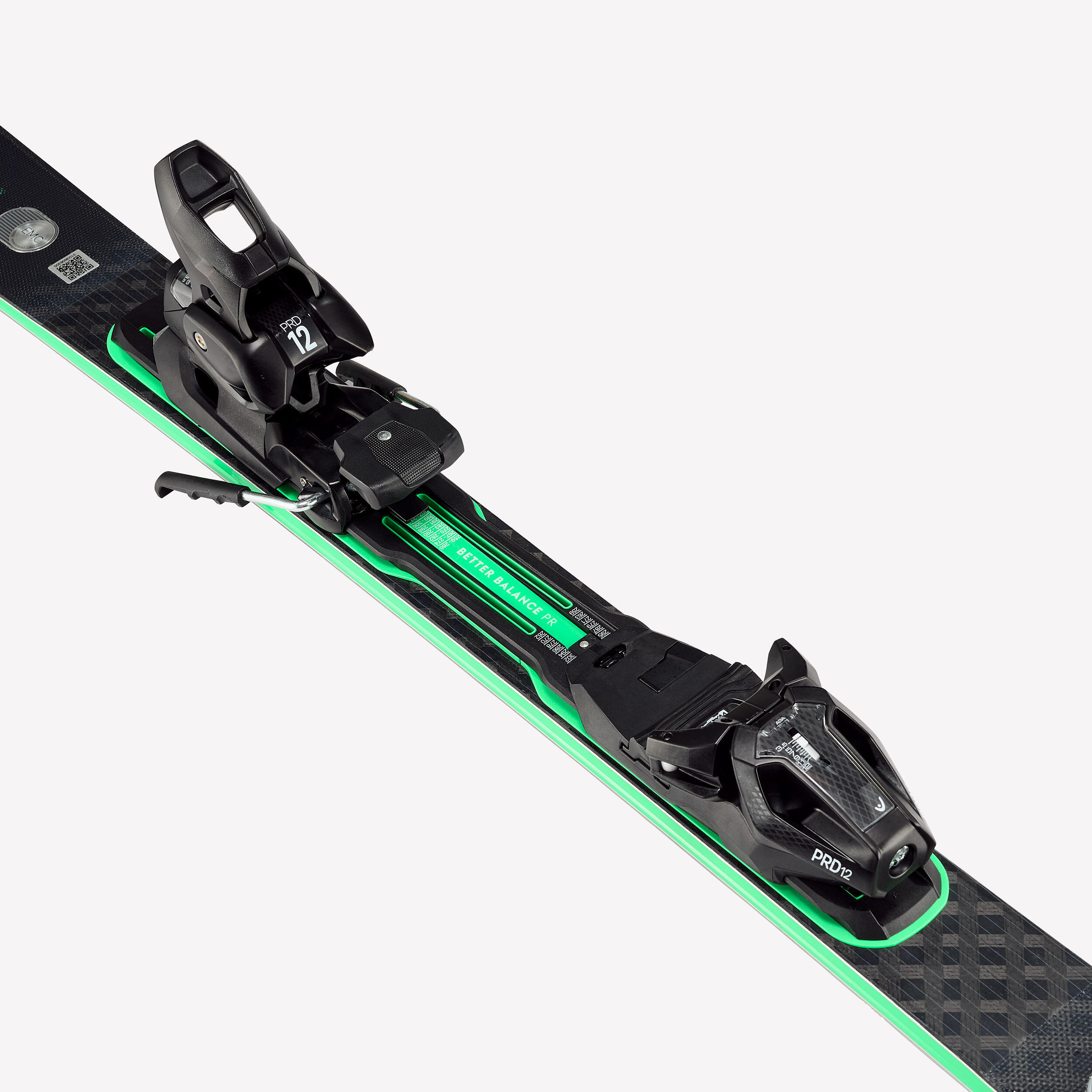 Ski alpin avec fixations, Homme, Head SuperShape e-Magnum, noir et vert 9/9