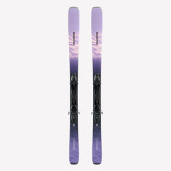 Ski All Mountain avec fixations femme Salomon, Stance 84 W violet