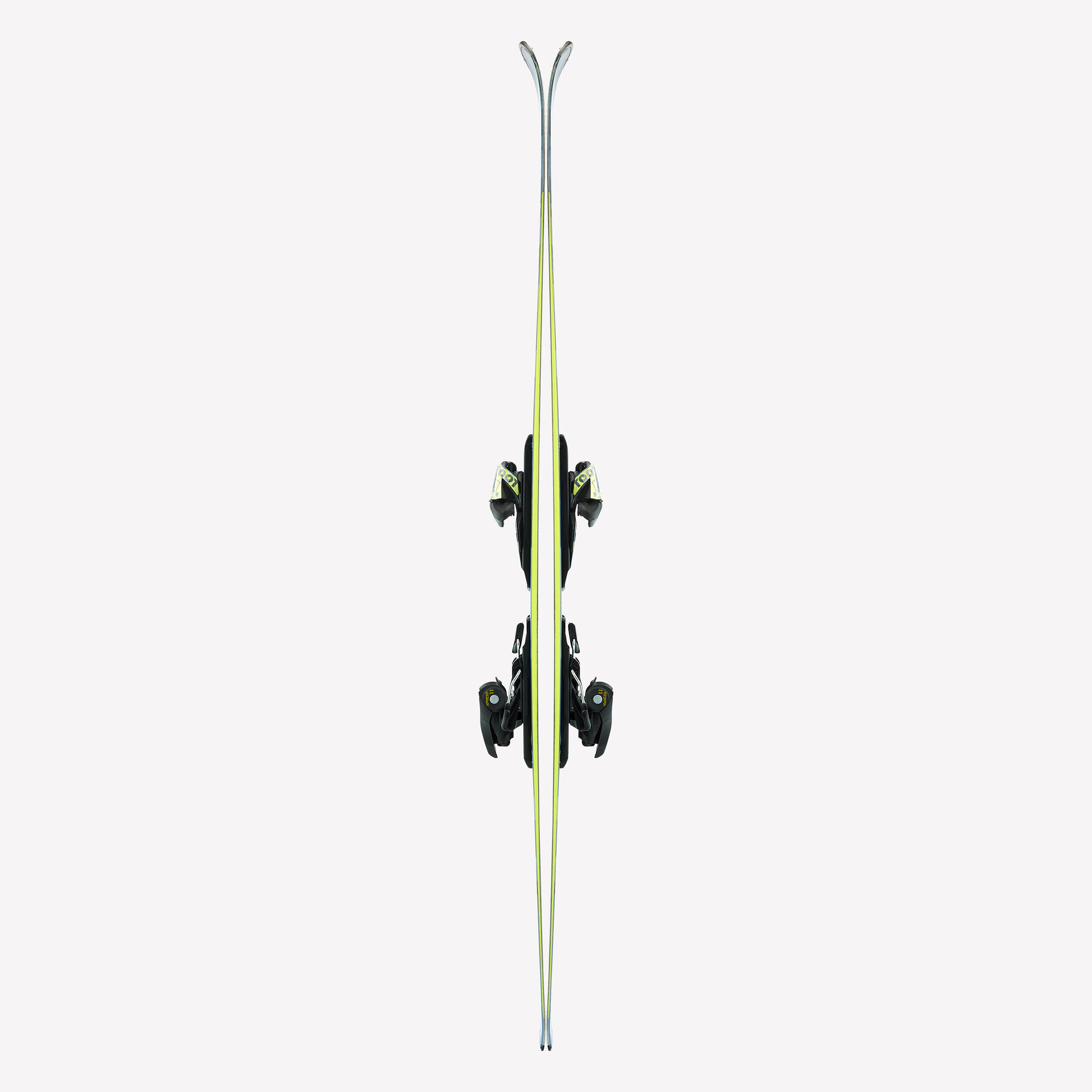 Alpine ski with bindings, Rossignol Forza 40°, green and