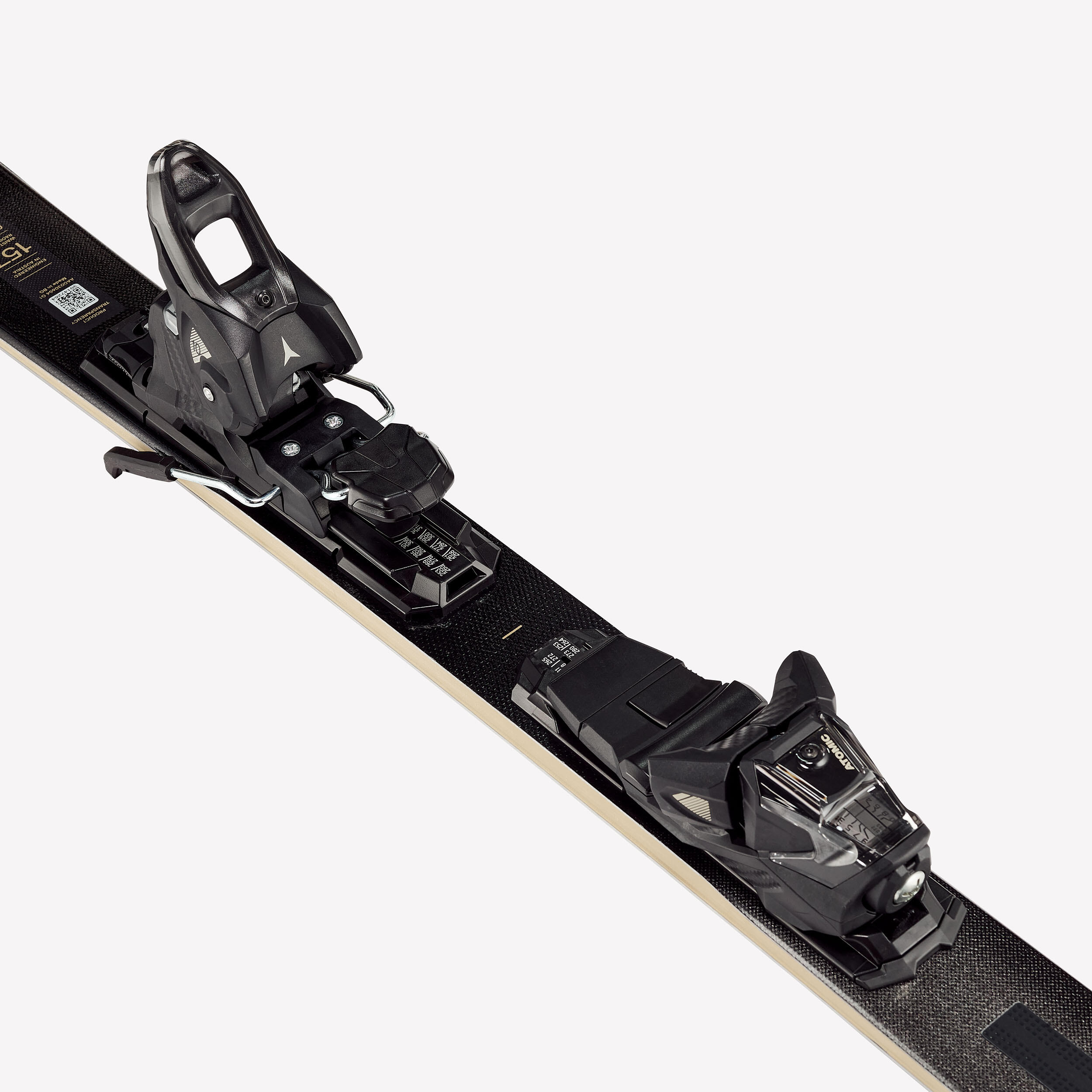 Atomic Cloud 9 スキー ブラック dames ski's ATOMIC CLOUD 9 nine, piste rocker, black, woodcore +