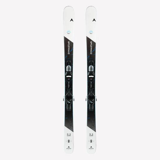 Ski Freeride avec fixations (XPress 10) Adulte, Dynastar M-Free 90, noir-blanc