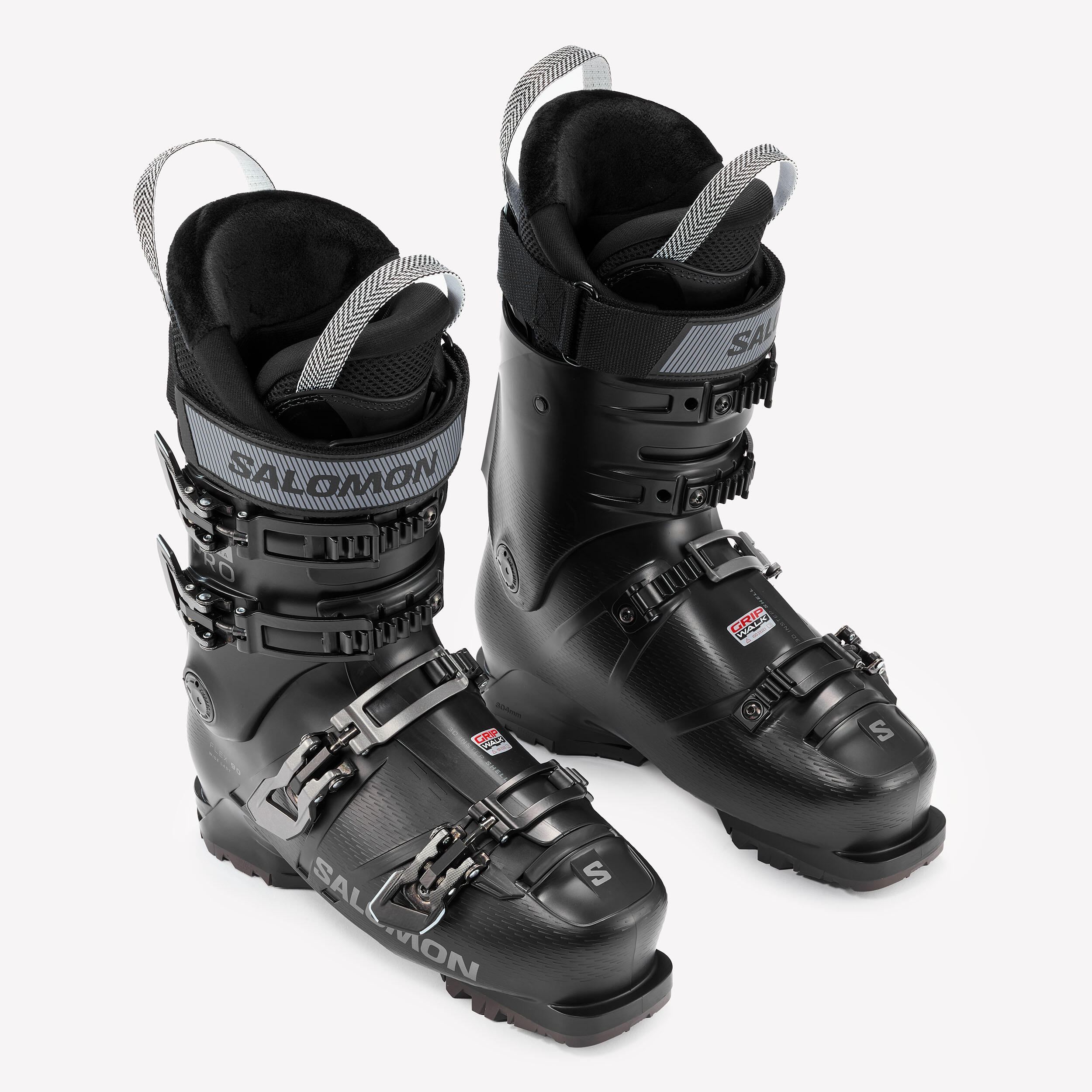 Salomon men's ski boots, Delta 90 HV Black | Decathlon