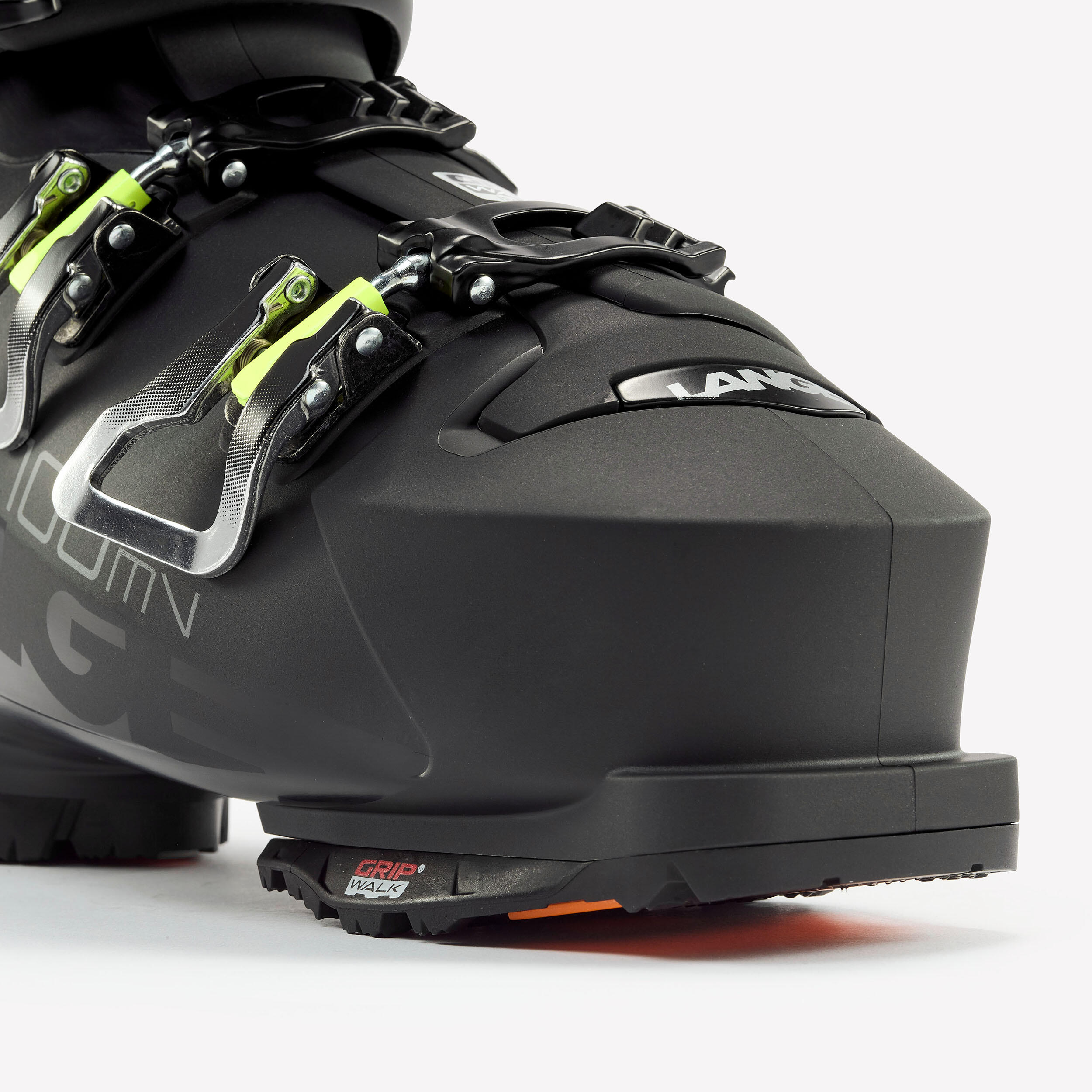 Chaussures de ski homme Lange, Shadow 100 MV, noir et jaune 7/11
