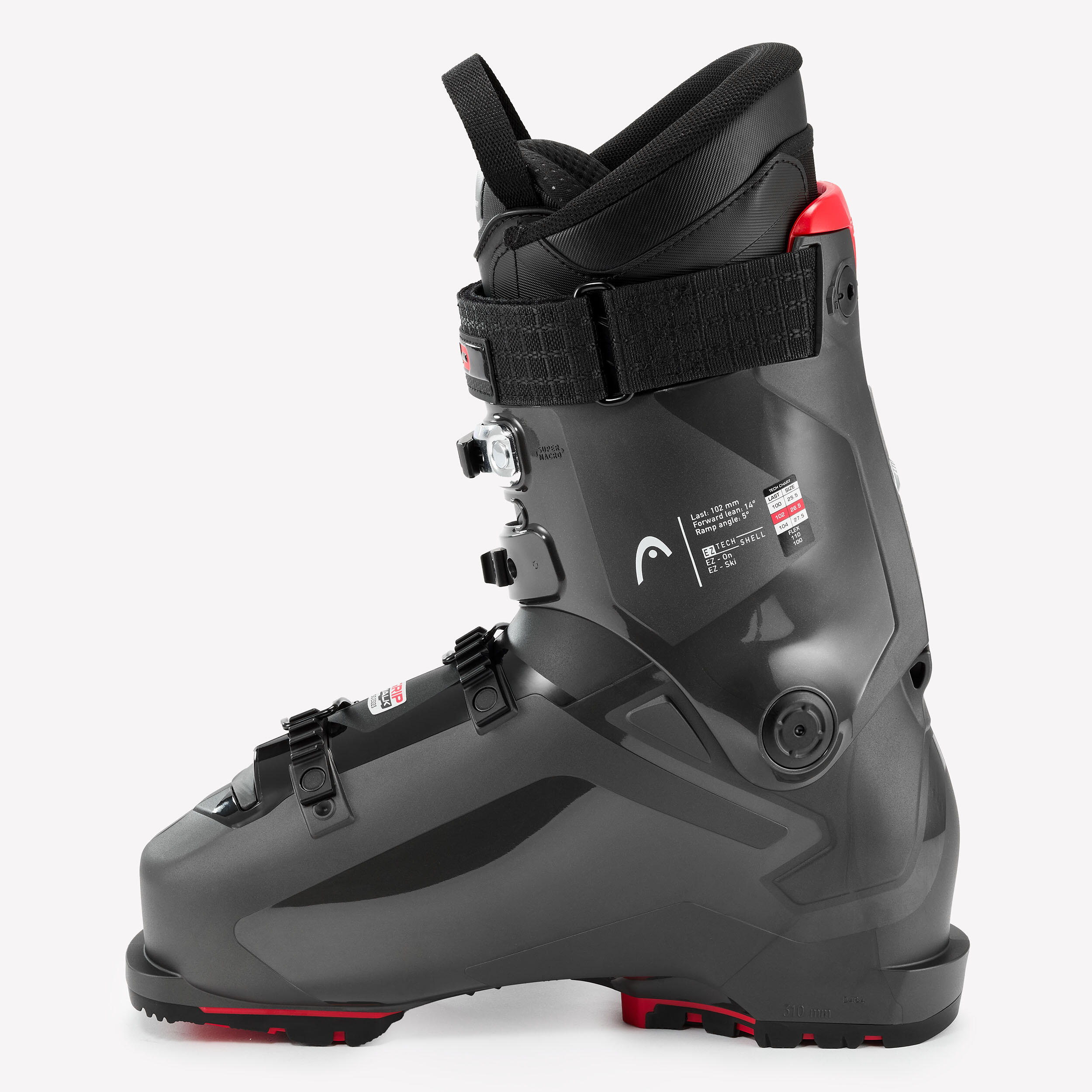 Skischuhe Herren Head Edge 110 HV schwarz rot 5/12