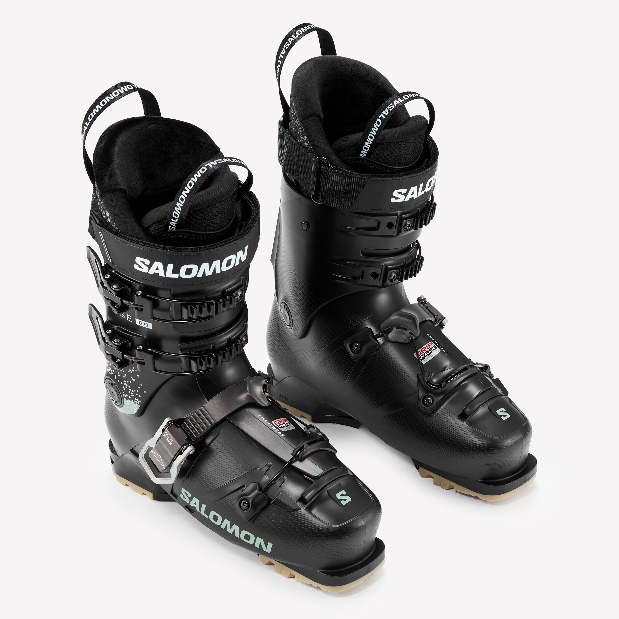 Skischuhe Herren – Salomon Sense 80 HV, schwarz 2/17