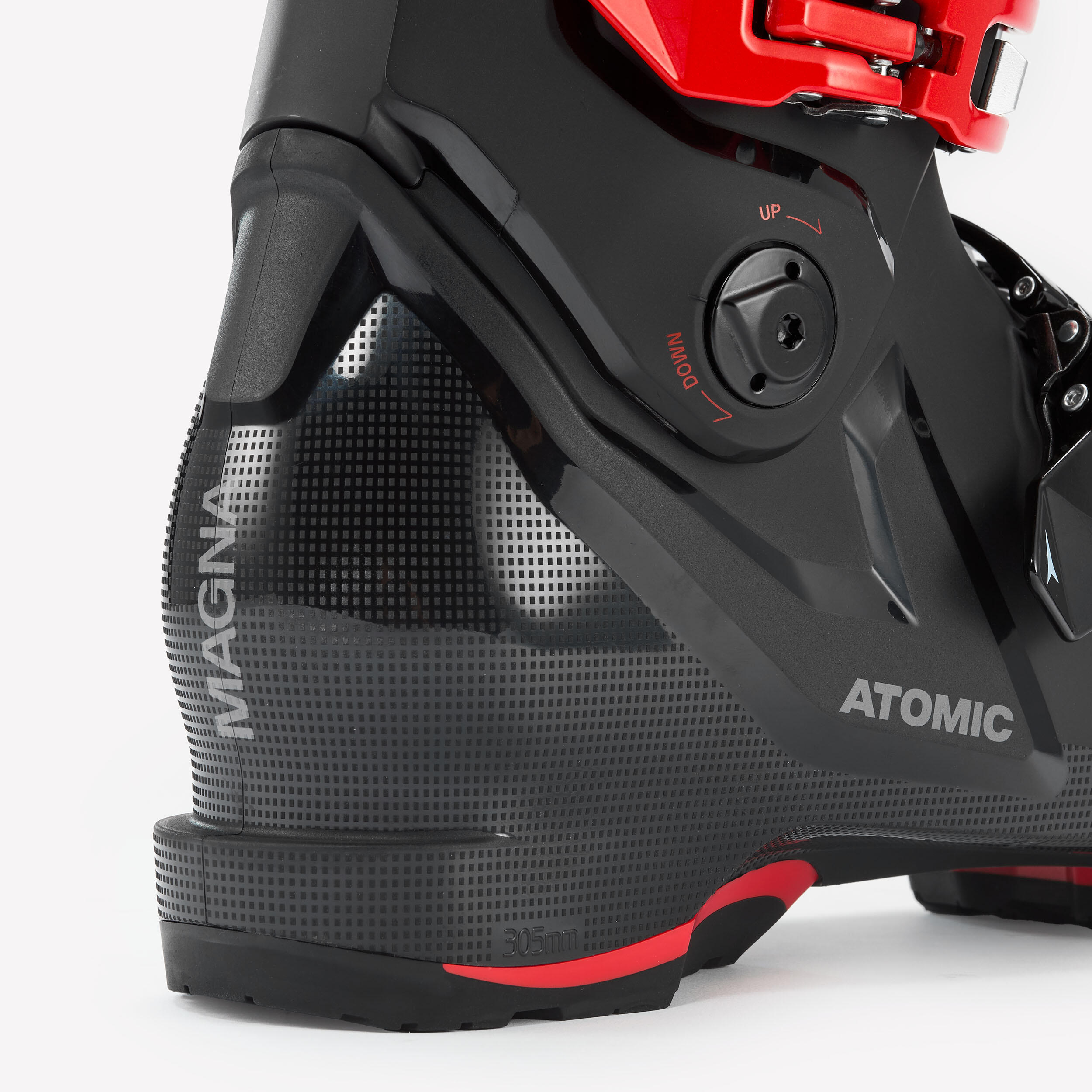 Chaussures de ski homme, Atomic Hawx Magna 100 HV noir et rouge 9/12