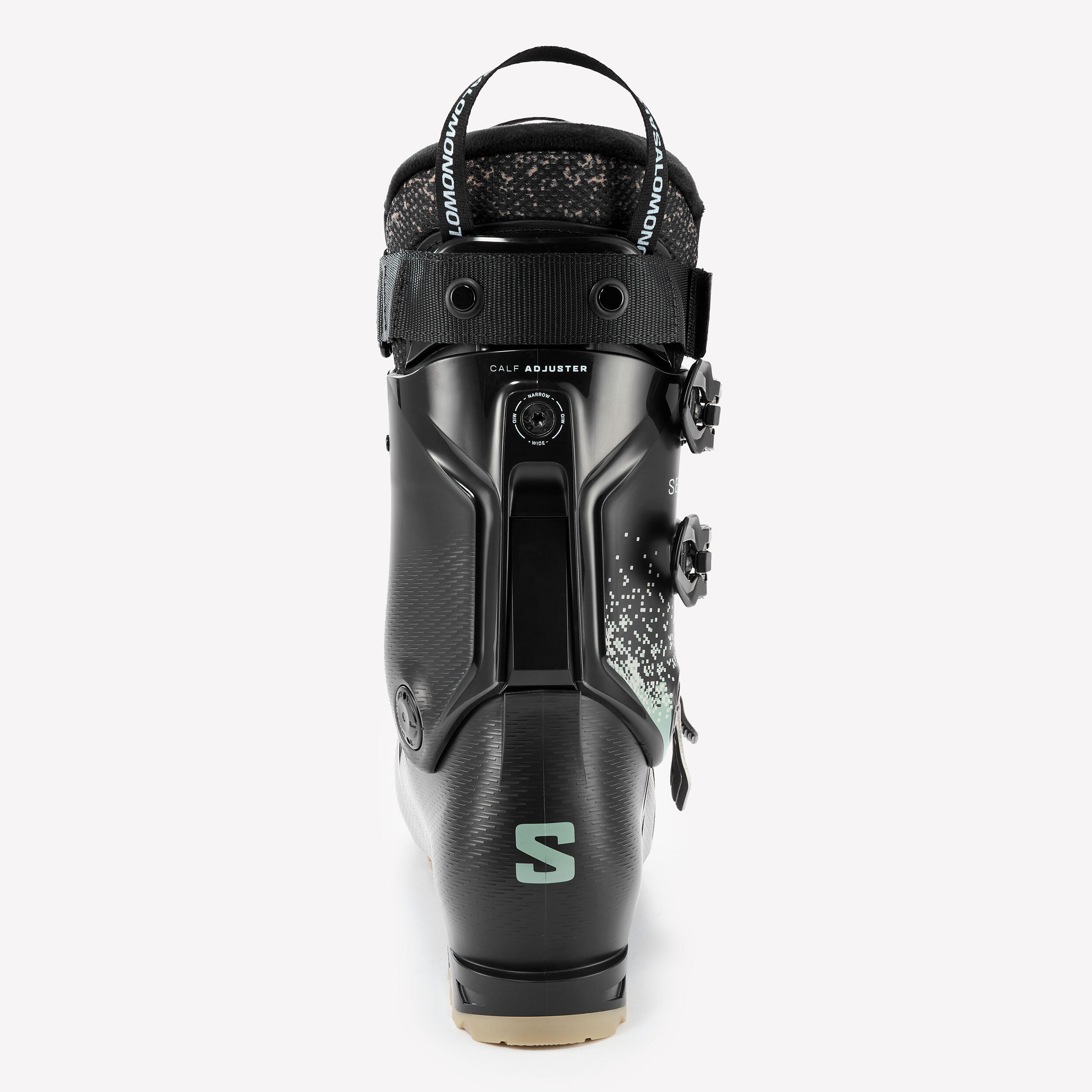 Skischuhe Herren – Salomon Sense 80 HV, schwarz 6/17